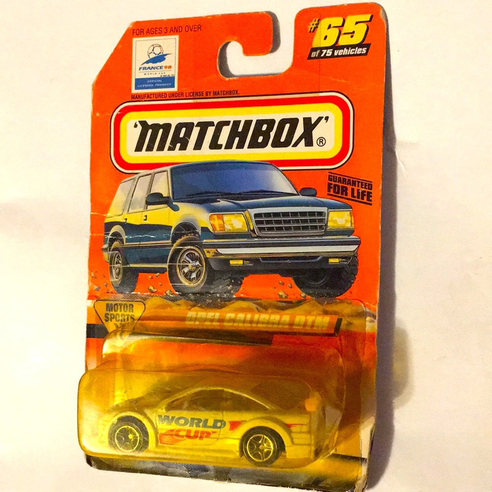 Opel Calibra DTM Matchbox France World Cup #65